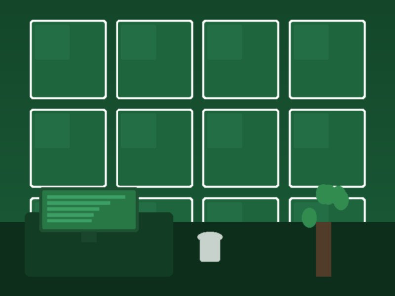 Team working together in a bright office setting